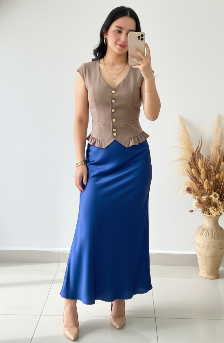 Maxi Falda en ceda cod.11107