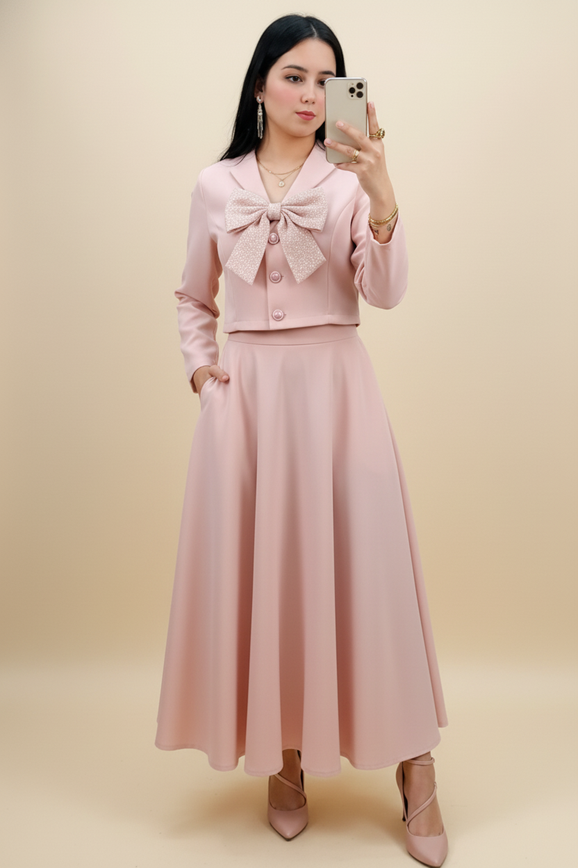 Conjunto palo de rosa