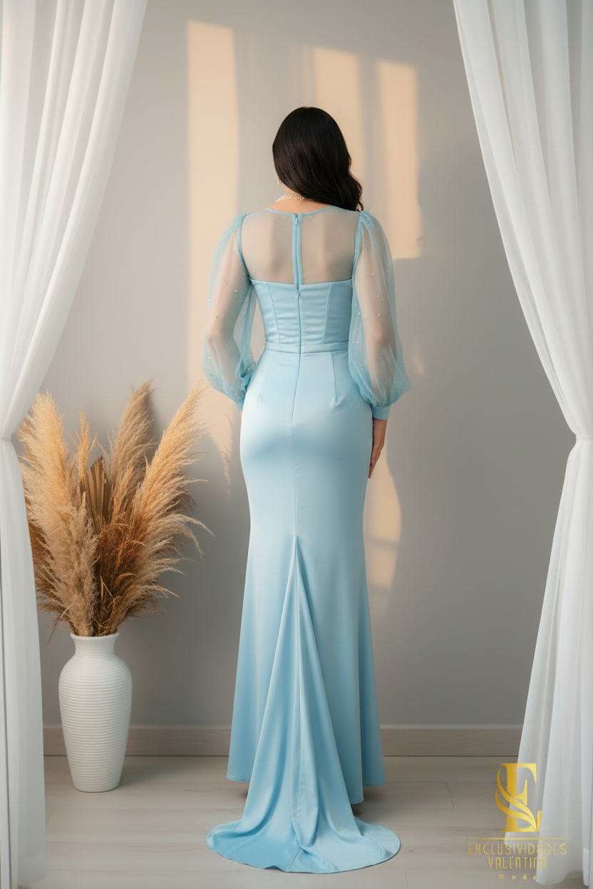 Vestido Azur Nacré cod.00196