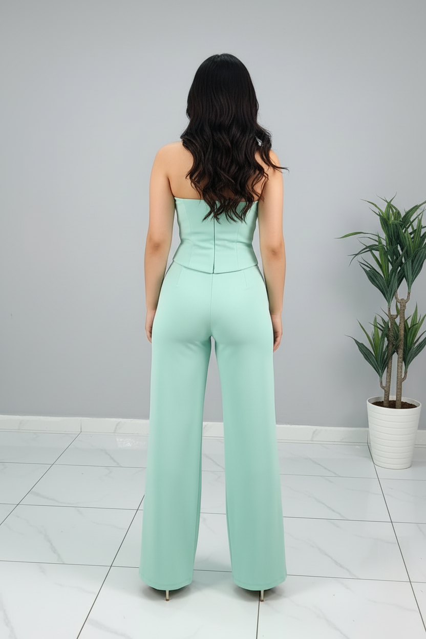 Conjunto Mint Bow cod.583