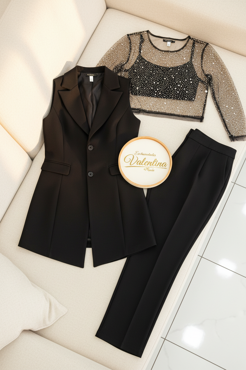 Conjunto Negro  cod.637