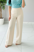 Pantalón Palazzo Beige cod.587