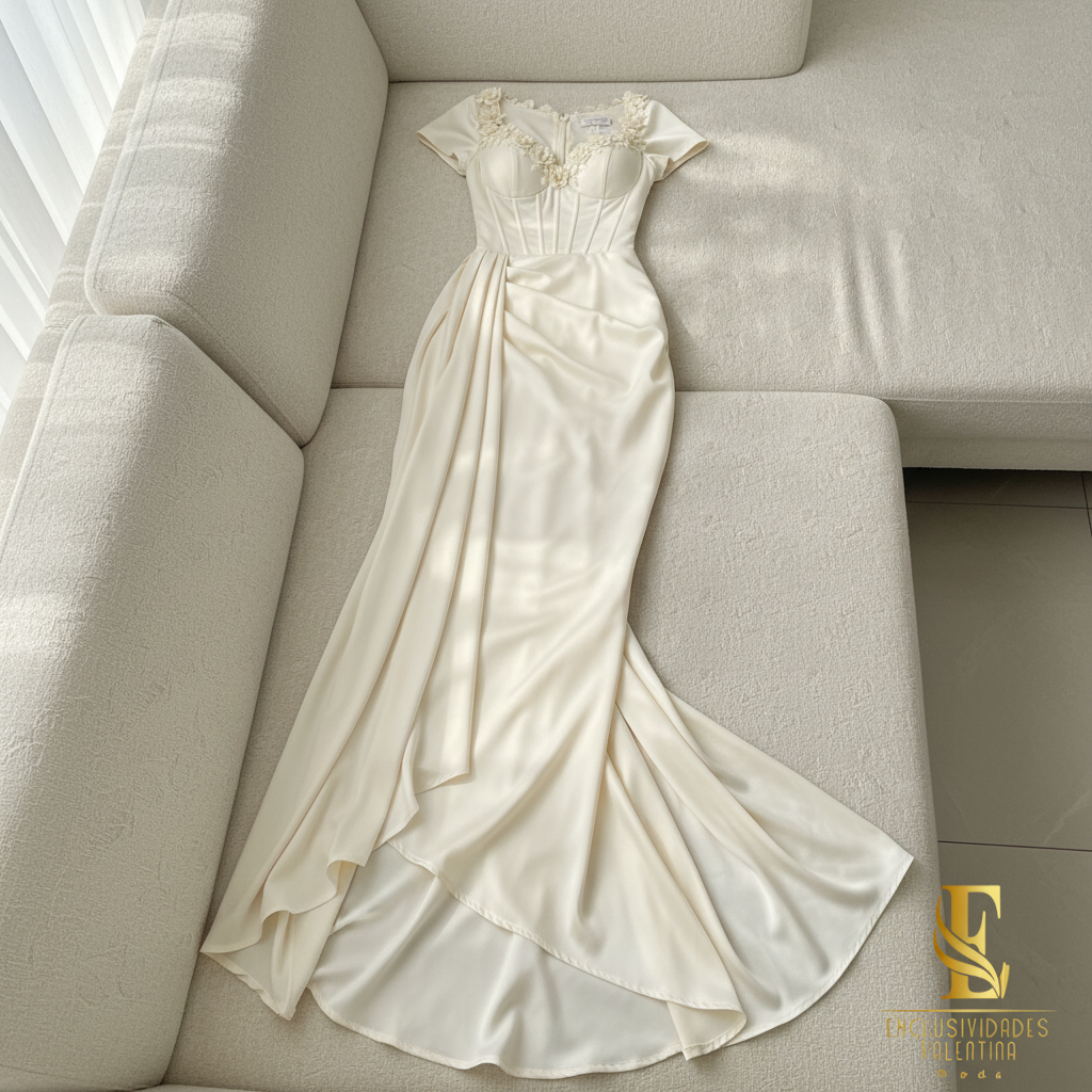 Vestido Ivoire Corset cod.00193