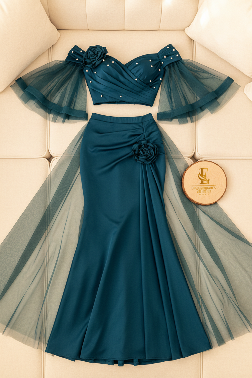 Set Teal Exclusivo cod.785