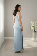 Conjunto Dos Piezas Azul Cielo cod.C990