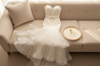 Vestido Sirena Blanco cod.609