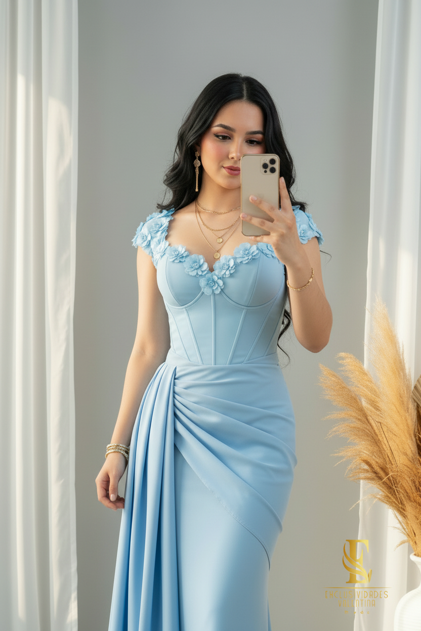 Vestido Ciel Fleur cod.00190