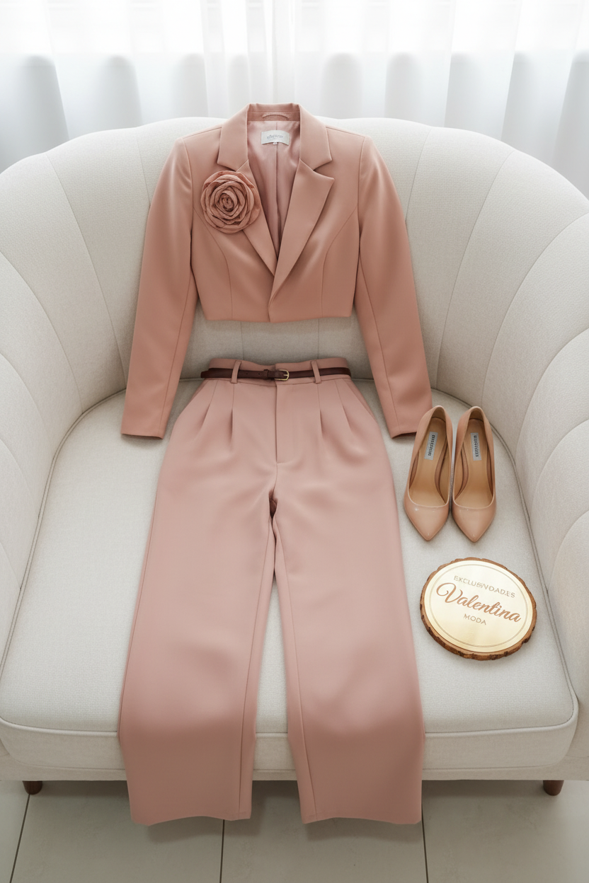 Conjunto  Rosa Palo cod.00150