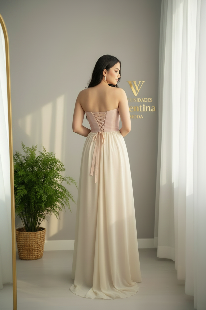 Vestido valentina 2 colores cod.V648