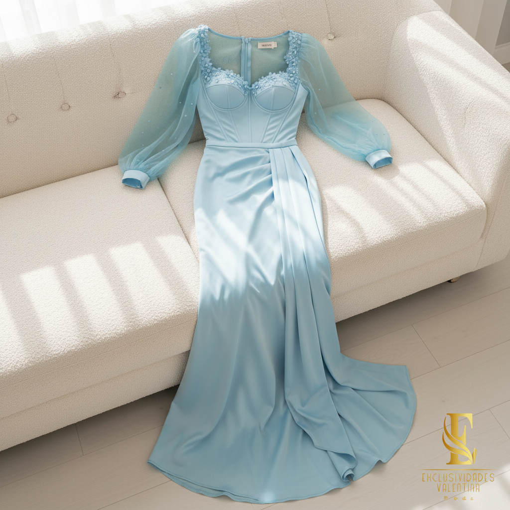 Vestido Azur Nacré cod.00196