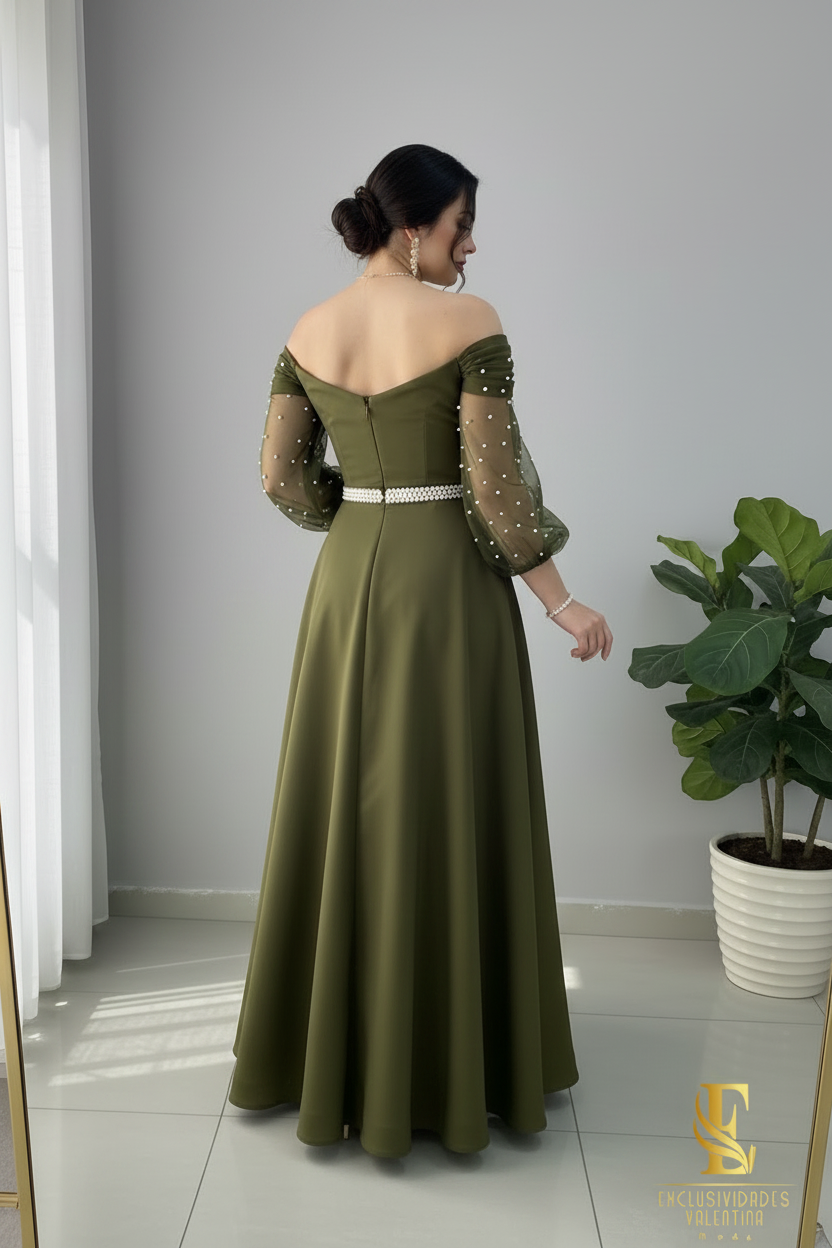 Vestido Olive Perle cod.V211