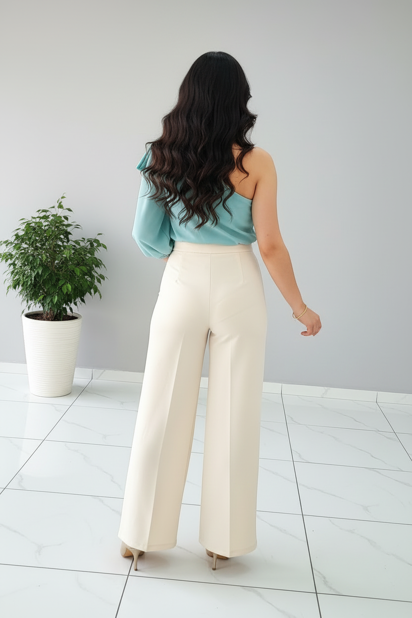 Pantalón Palazzo Ivoire cod.575