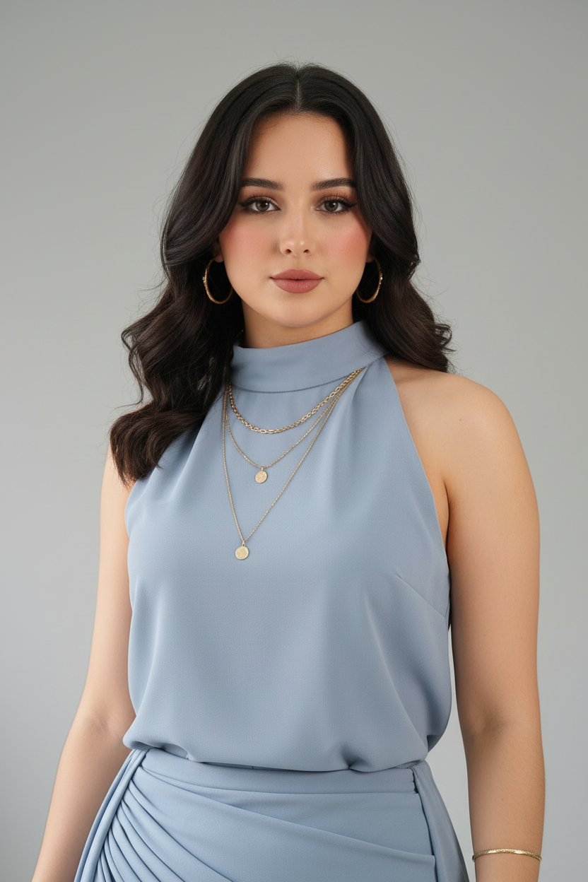 Conjunto Steel Blue Train cod.589