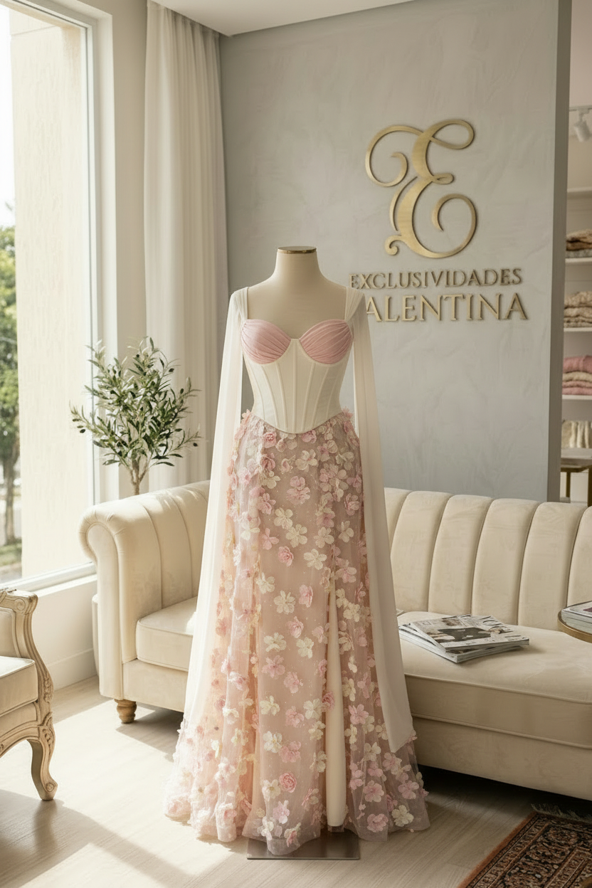 Vestido safira cod.V649