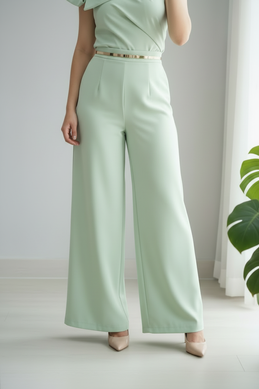 Conjunto Mint Bow Monocromático cod.700