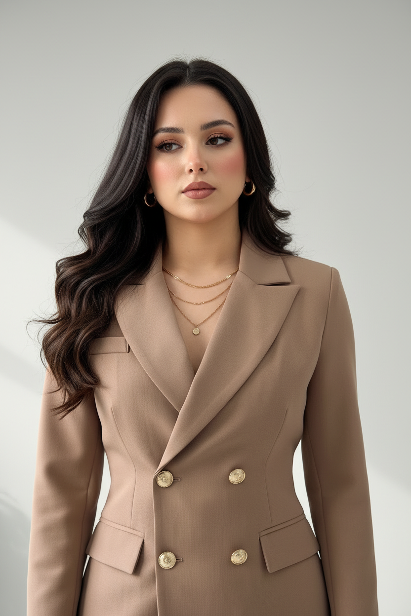 Traje Sastre Camel  cod.567