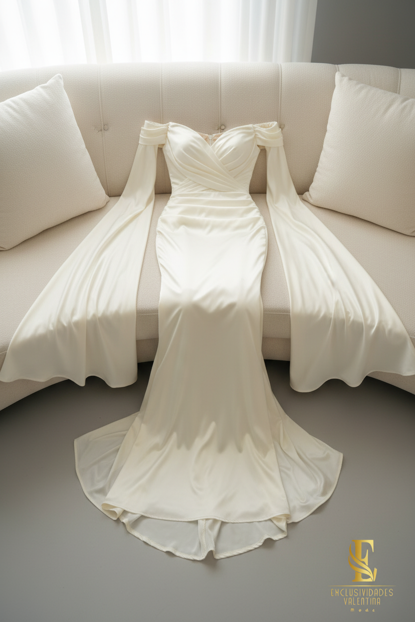 Vestido Ivoire Cape cod.V207