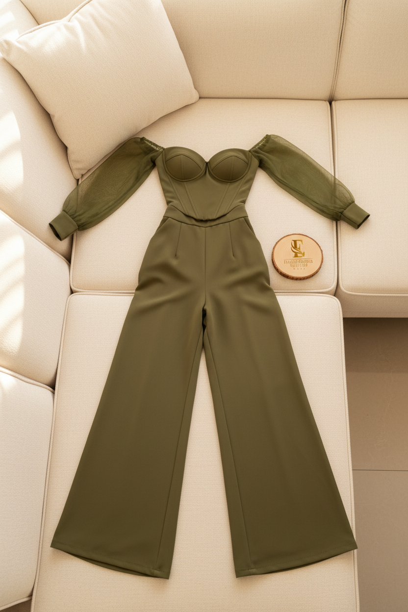 Conjunto Verde Oliva Exclusivo cod.788