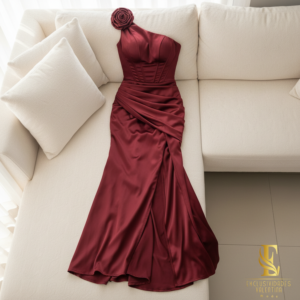 Vestido Bordeaux Étoile cod.00189