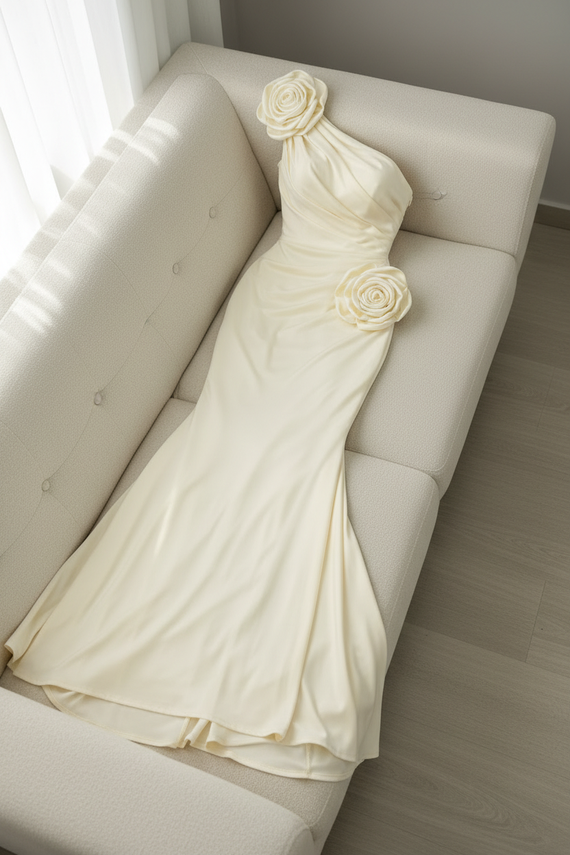 Vestido Rosa Ivory cod.V407