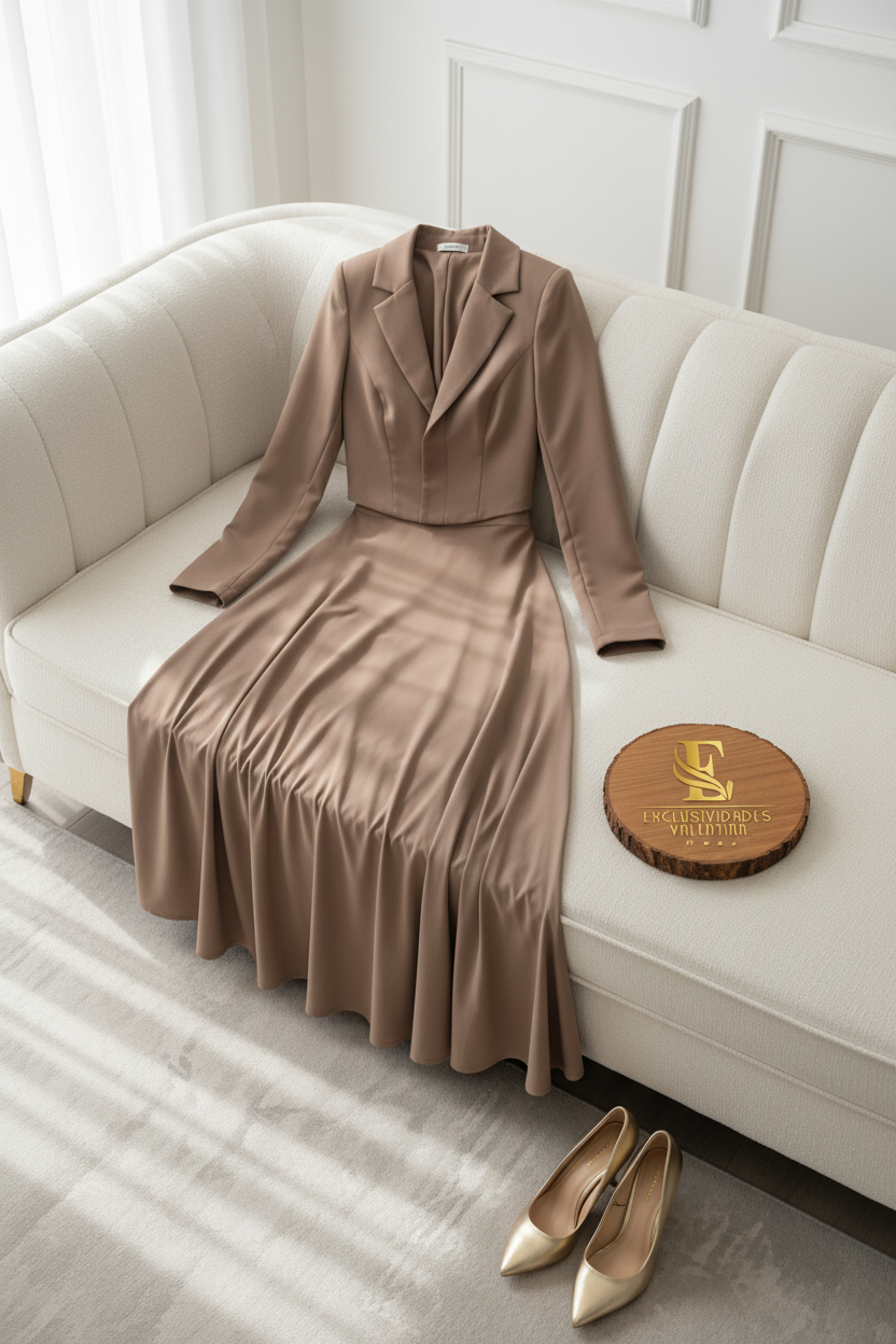 Conjunto Mocha Élégance cod.571