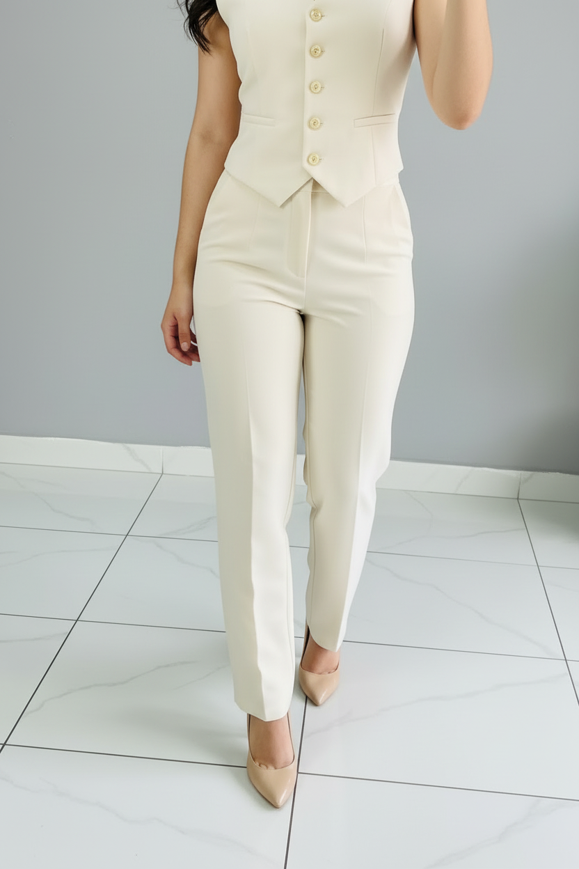 Conjunto Ivory Rose Vesta cod.581