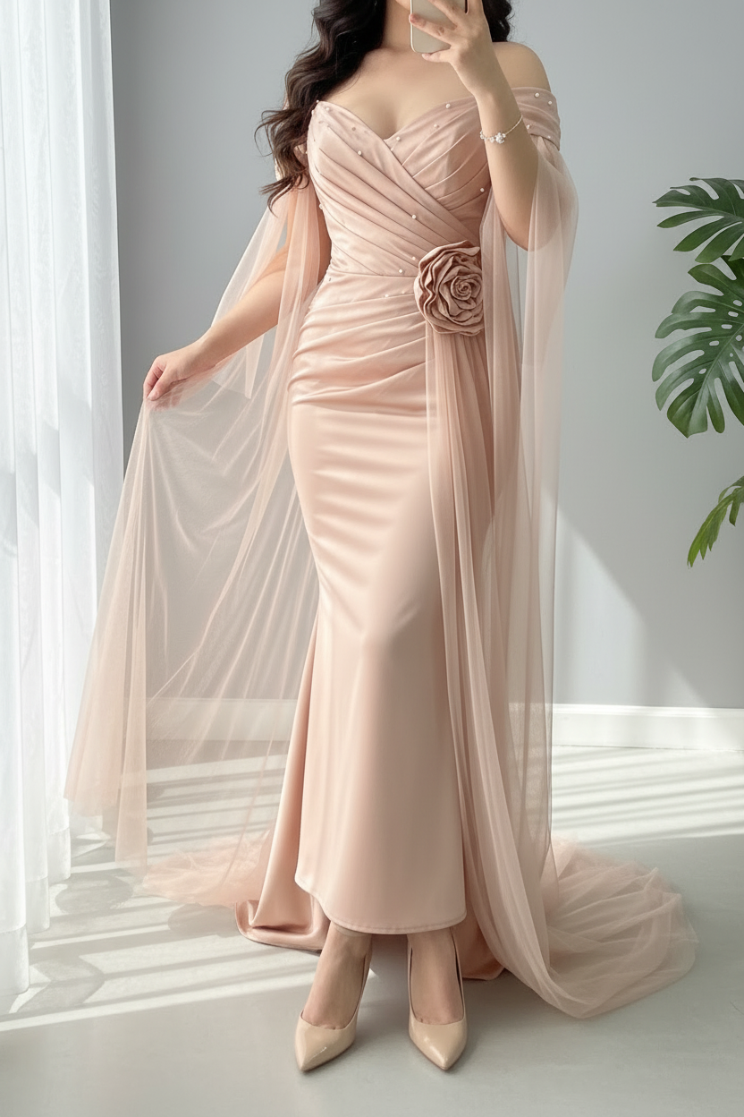 Gown Blush Exclusiva cod.782