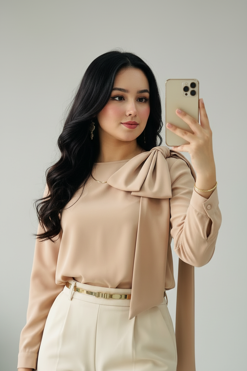 Conjunto Elegance Nude  cod.663