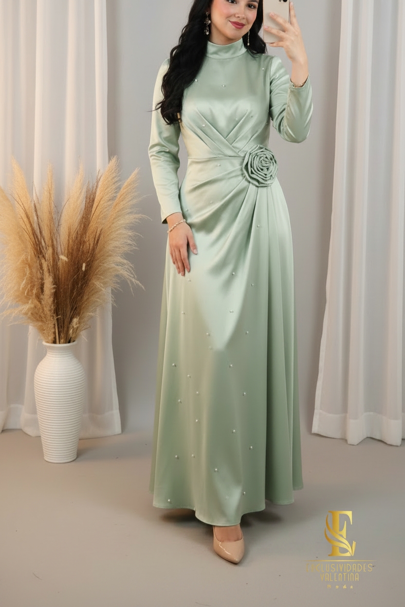 Vestido Menthe Perle cod.V205