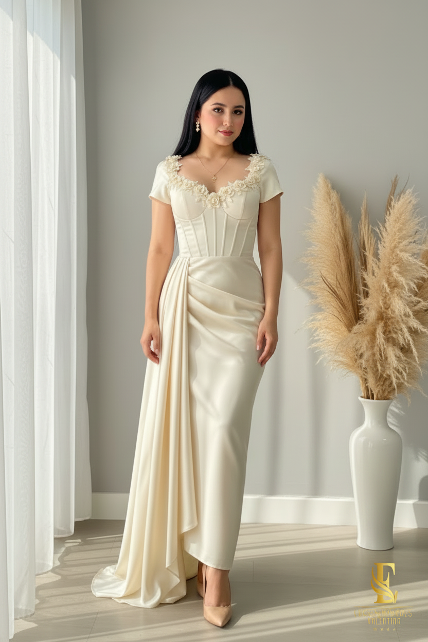 Vestido Ivoire Corset cod.00193