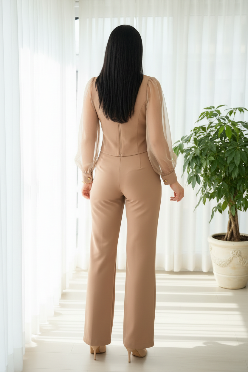 Conjunto Camel Blazer cod.748