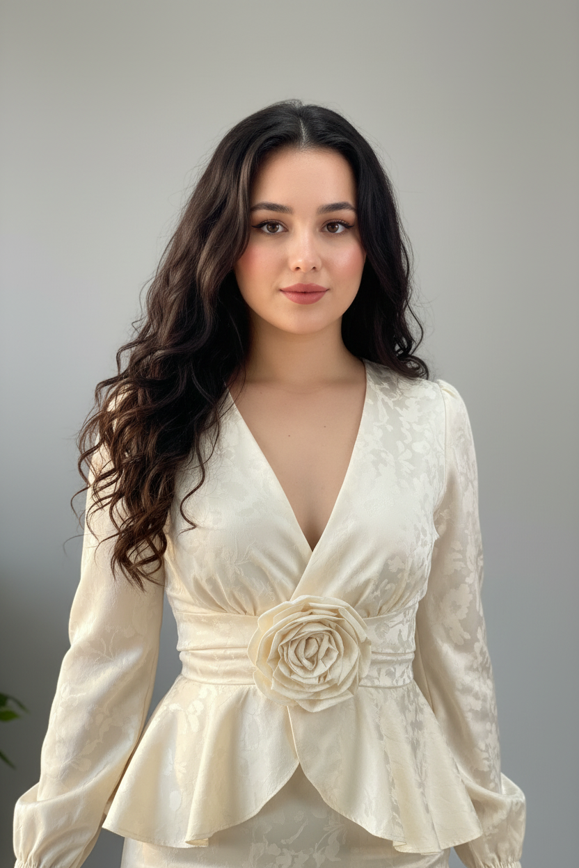 Conjunto Ivory Romance  cod.674