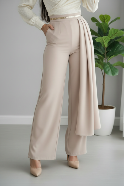 Conjunto Ivory Bow & Beige  cod.695