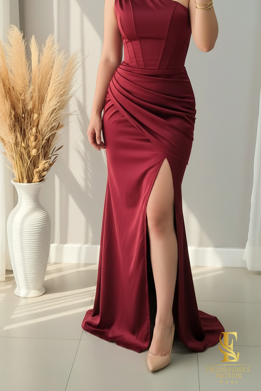 Vestido Bordeaux Étoile cod.00189