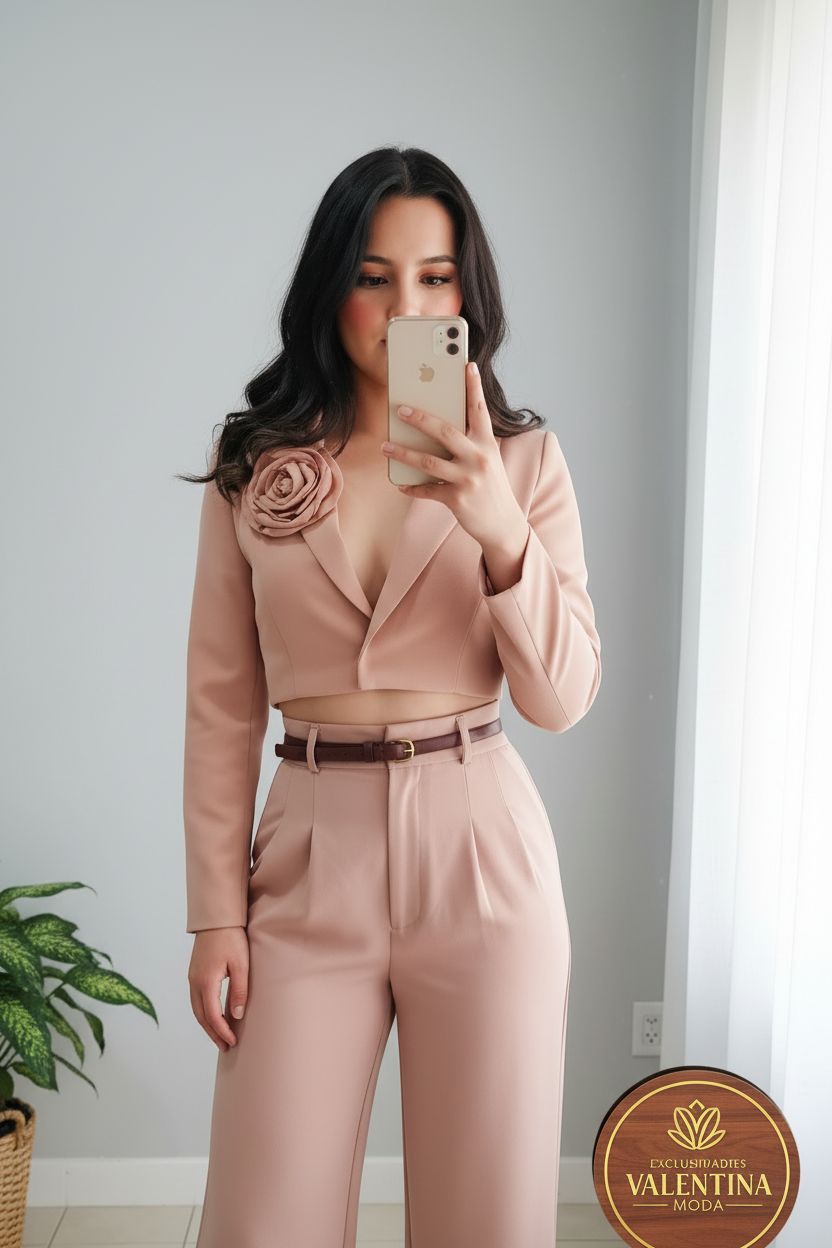 Conjunto  Rosa Palo cod.00150