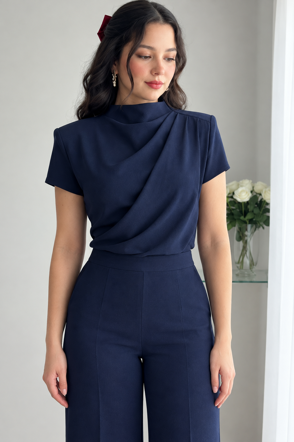 Conjunto azul marino  cod. CJ015