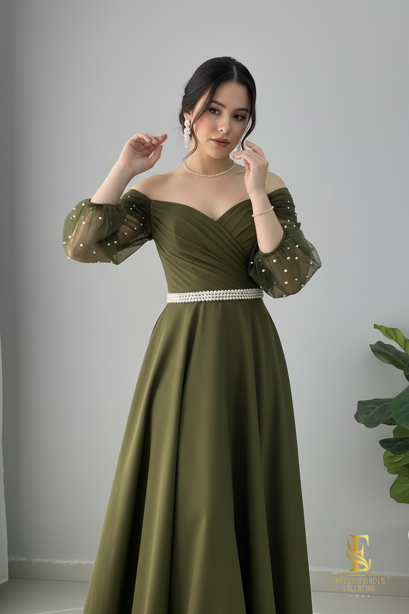 Vestido Olive Perle cod.V211