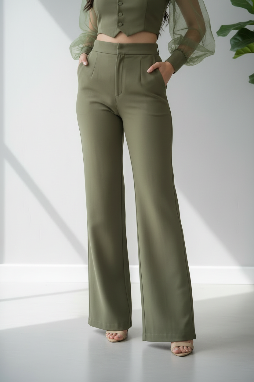 Conjunto Verde Oliva  cod.650