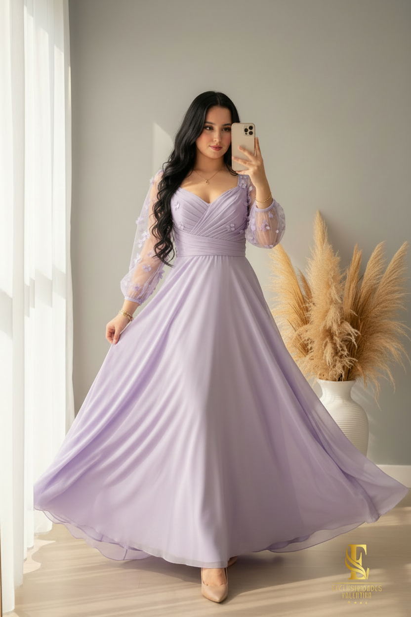 Vestido Lavande  cod.00192