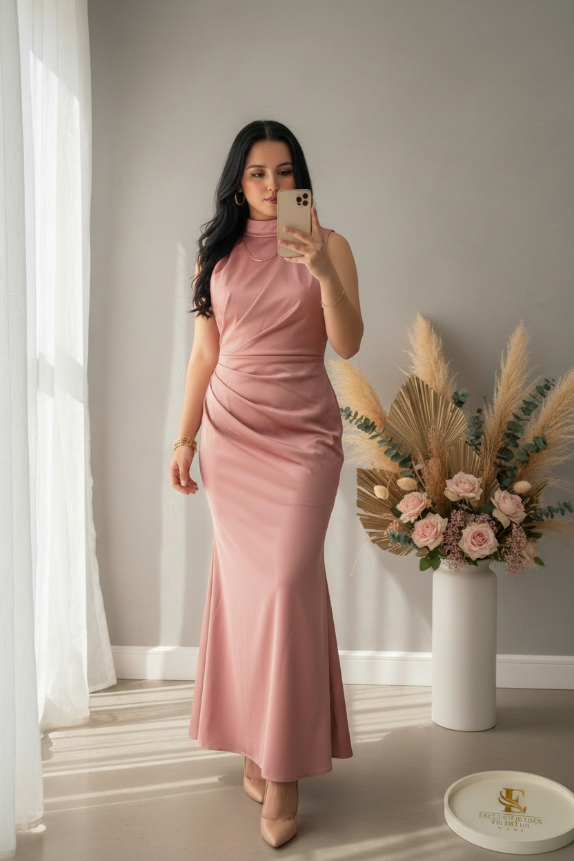 Vestido Blanco con capas  cod.00156