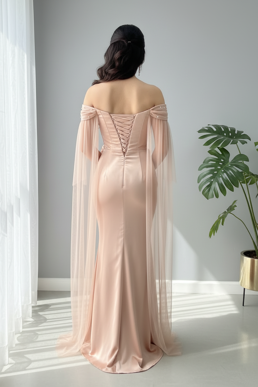 Gown Blush Exclusiva cod.782