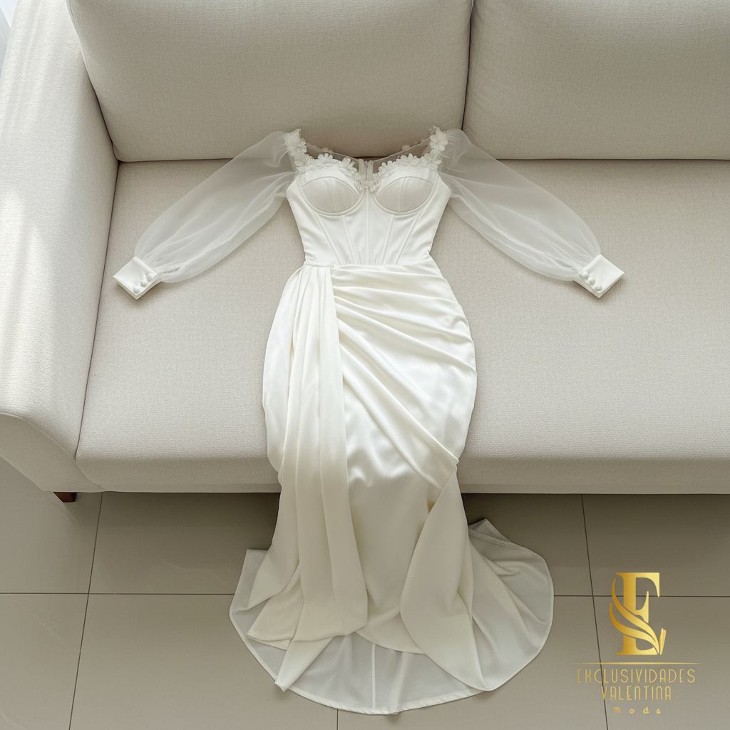 Vestido Blanc cod.00197