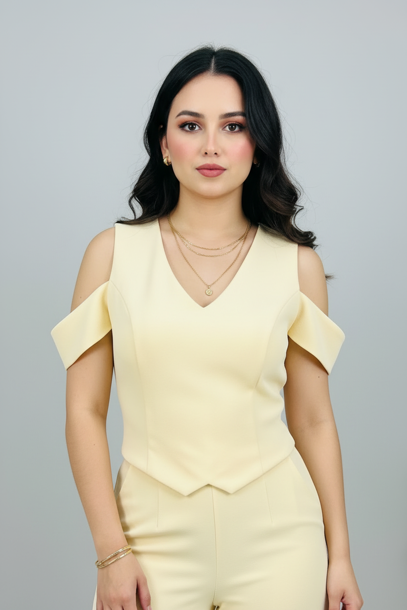 Conjunto Butter Cold Shoulder cod.584