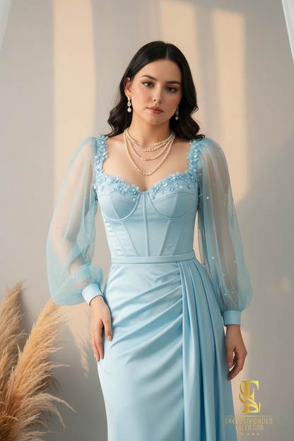 Vestido Azur Nacré cod.00196
