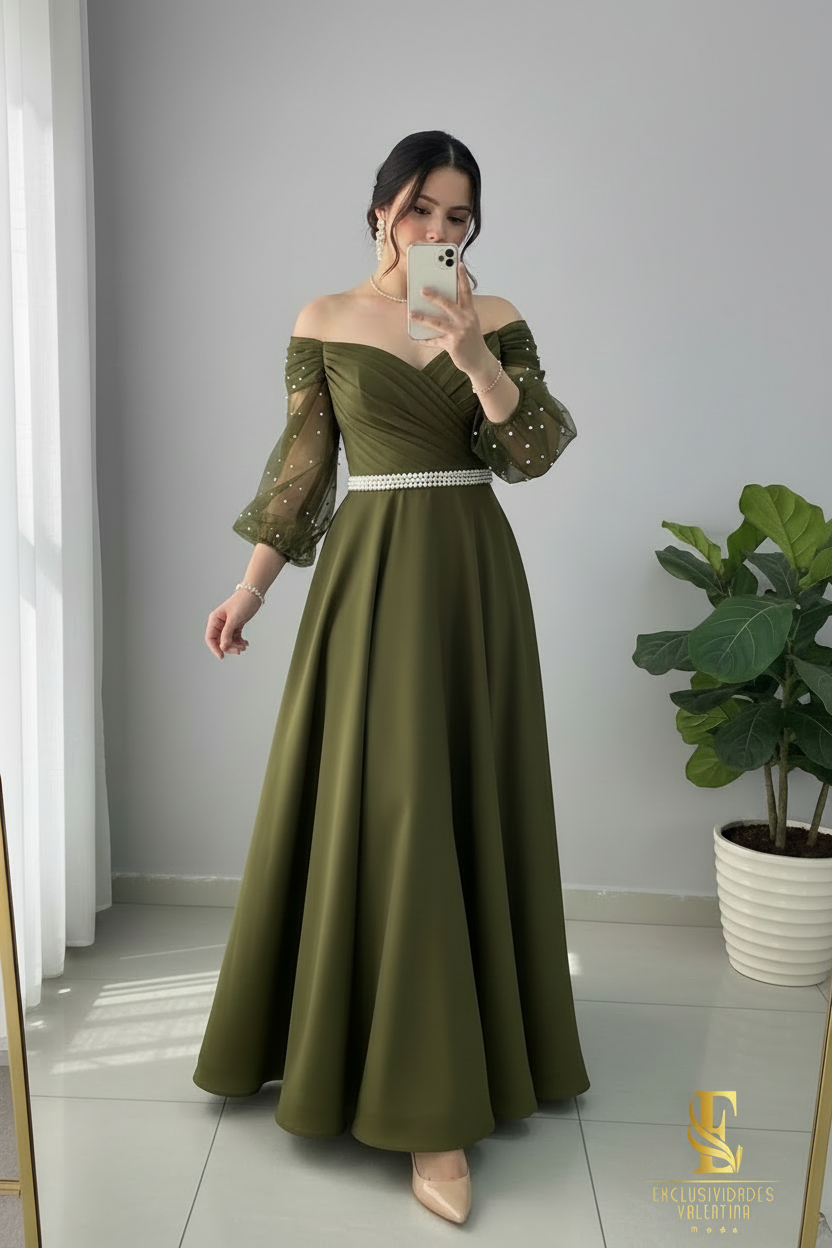 Vestido Olive Perle cod.V211