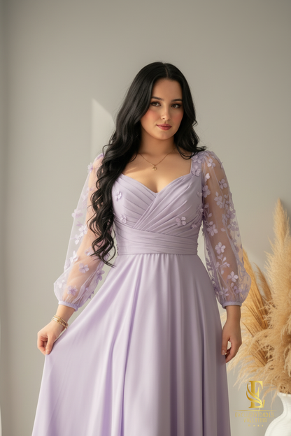 Vestido Lavande  cod.00192