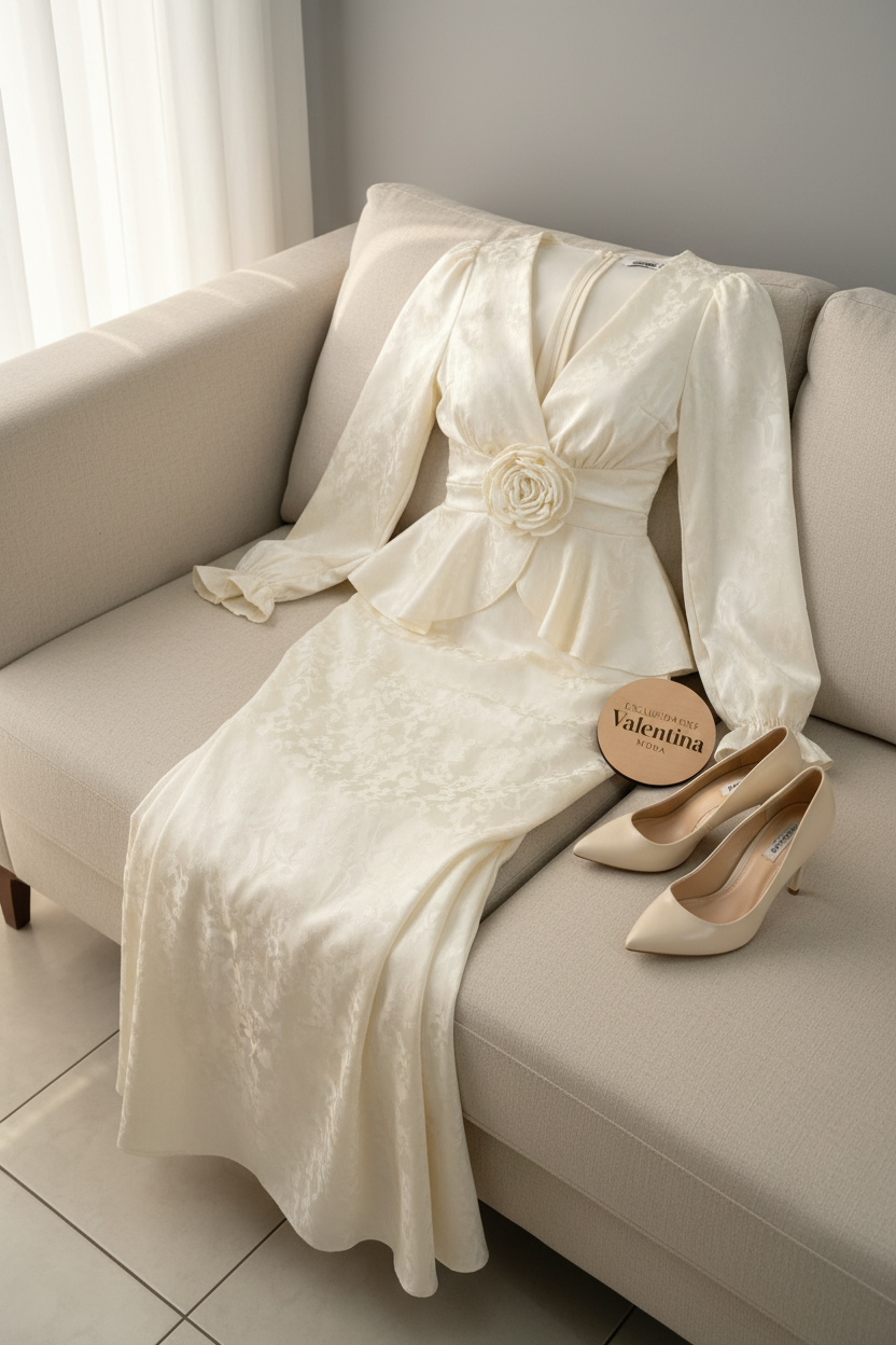 Conjunto Ivory Romance  cod.674