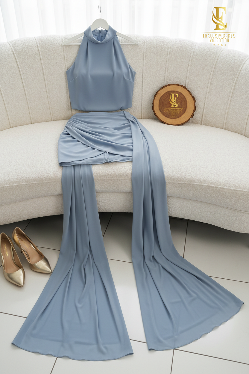 Conjunto Steel Blue Train cod.589