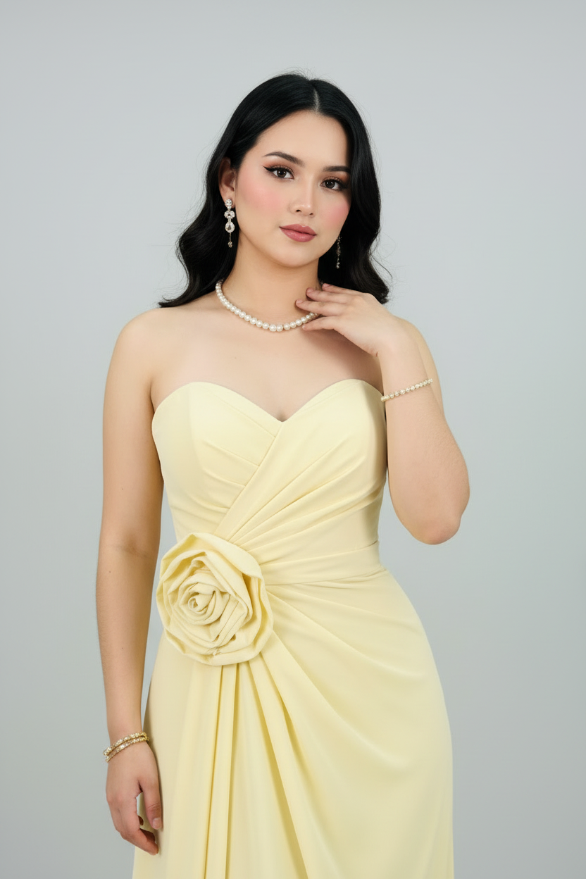 Vestido Butter Rose cod.585