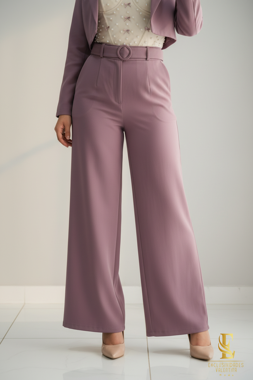 Conjunto Mauve Blazer & Corset cod.C221